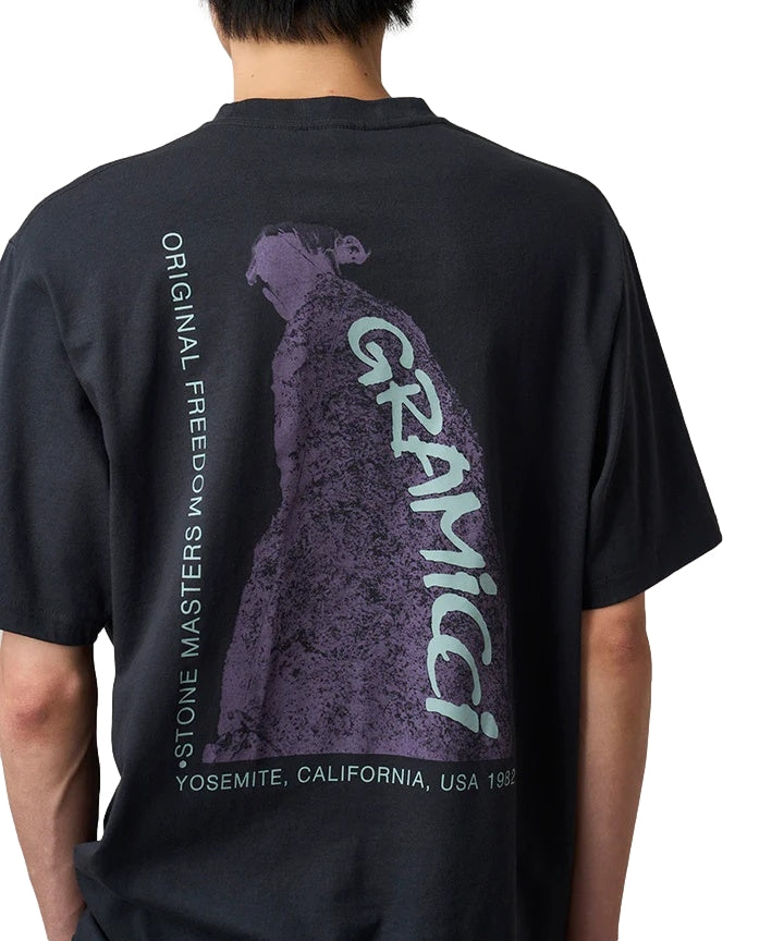 Gramicci STONEMASTERS TEE T-shirt Sort