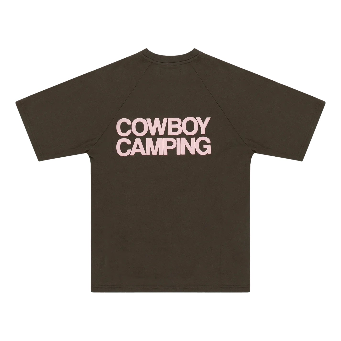 PAL Cowboy camping t-shirt T-shirt Brun - modostore.no