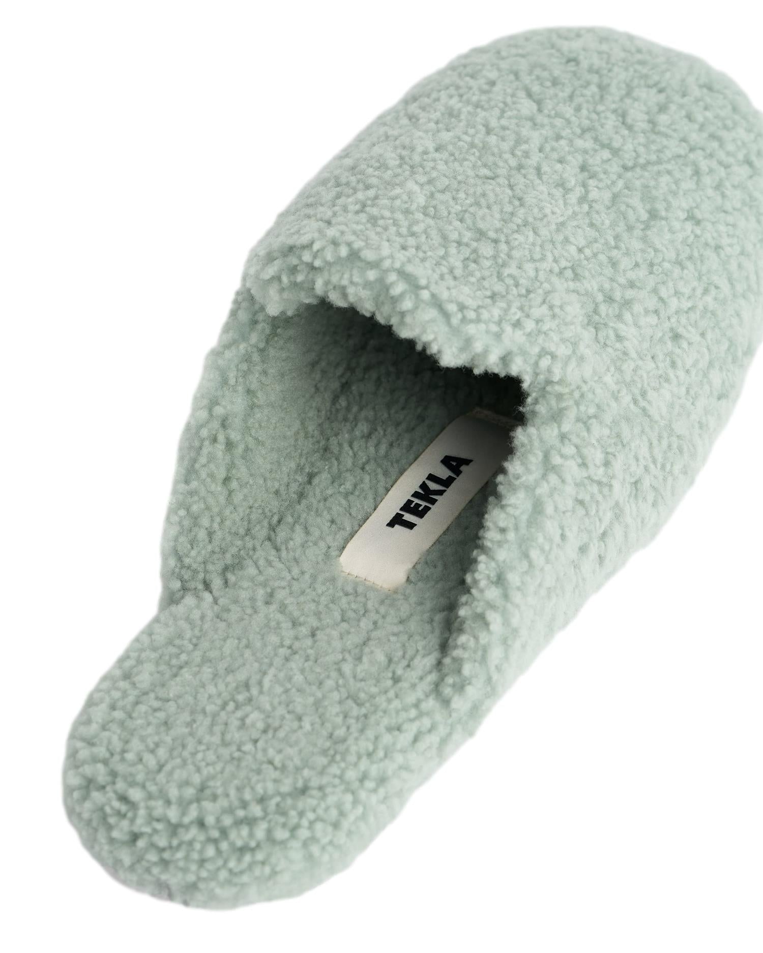 Tekla Slippers Teal Sko Mint