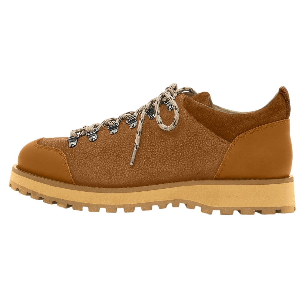 Garment Project Dune Low - Cognac Tumbled Nubuck Sko Konjakk