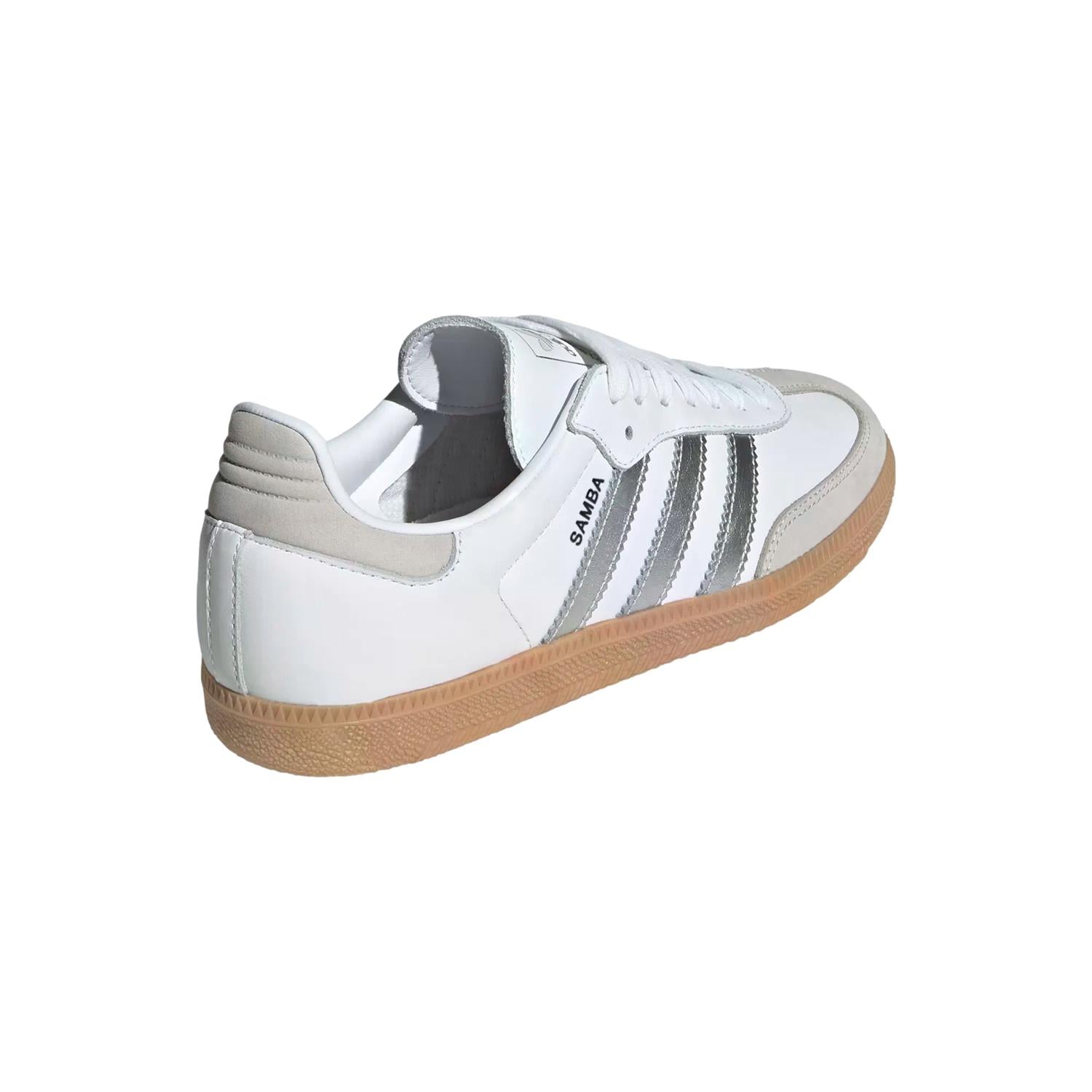 Adidas Samba OG W J2725 Sko Hvit Og Sølv - modostore.no