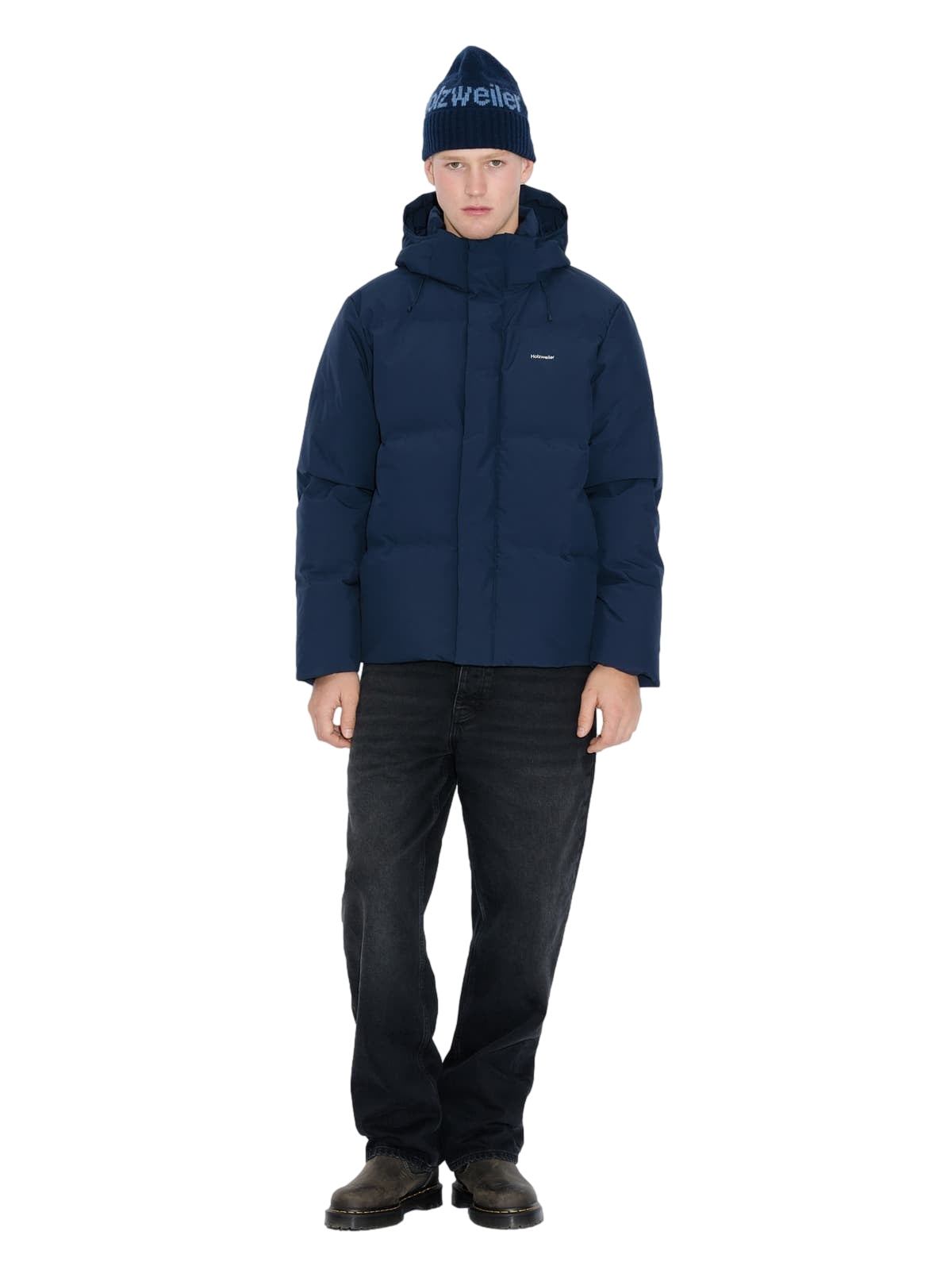 Holzweiler Dovre Lt Down Jacket Jakke Navy