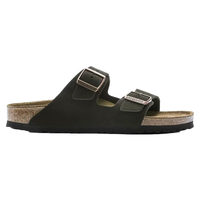 Birkenstock Arizona Suede Narrow Mocca Sko Mørkebrun - modostore.no