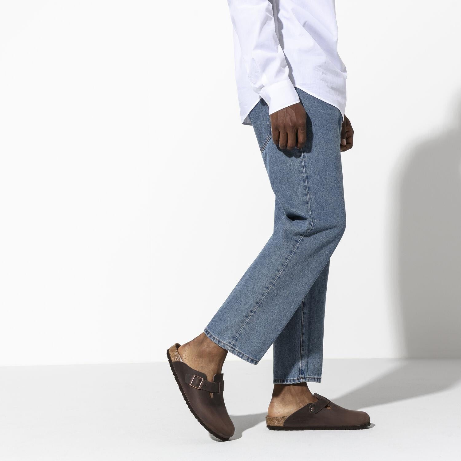 Birkenstock Boston Oiled Regular Habana Sko Brun - modostore.no