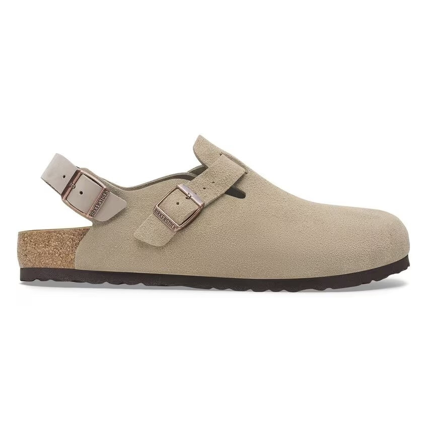 Birkenstock Tokio Suede Regular Taupe Sko Taupe - modostore.no