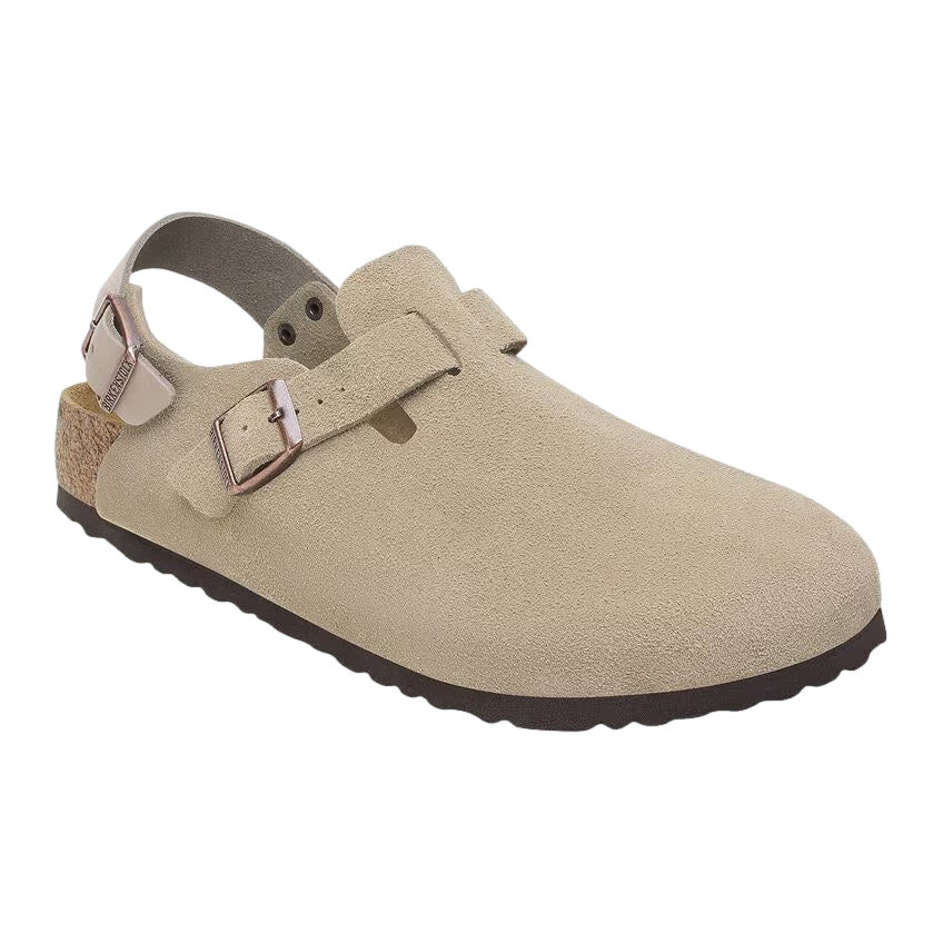Birkenstock Tokio Suede Regular Taupe Sko Taupe - modostore.no