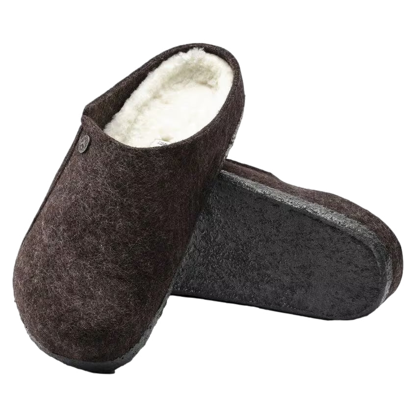 Birkenstock Zermatt Shearling FE Narrow Mocha Sko Brun - modostore.no