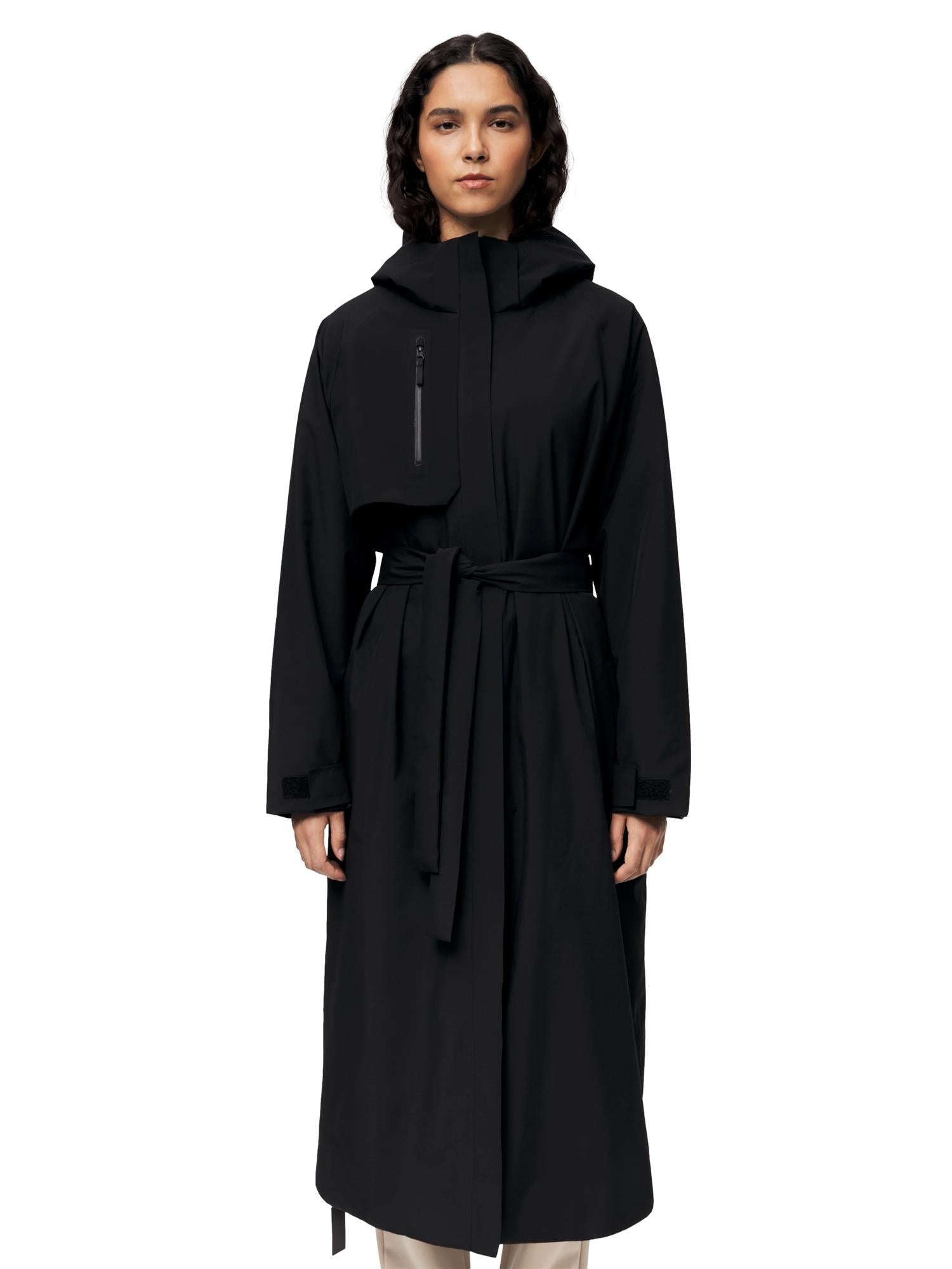 Blæst Åse Insulated Coat Black Jakke Sort - modostore.no