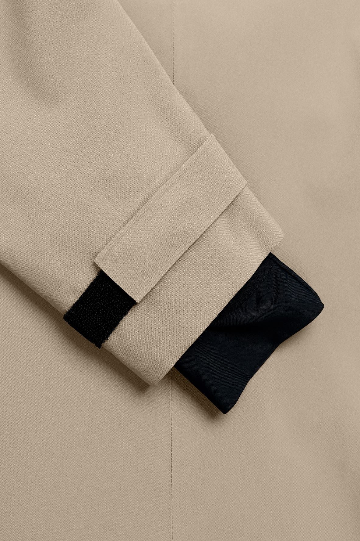 Blæst Bergen Poncho Beige Jakke Beige - modostore.no