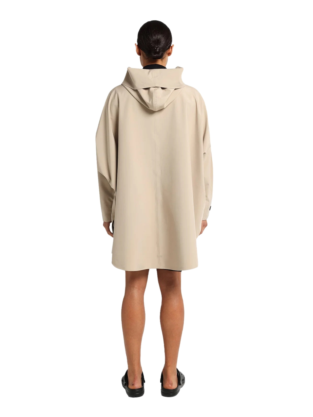 Blæst Bergen Poncho Beige Jakke Beige - modostore.no