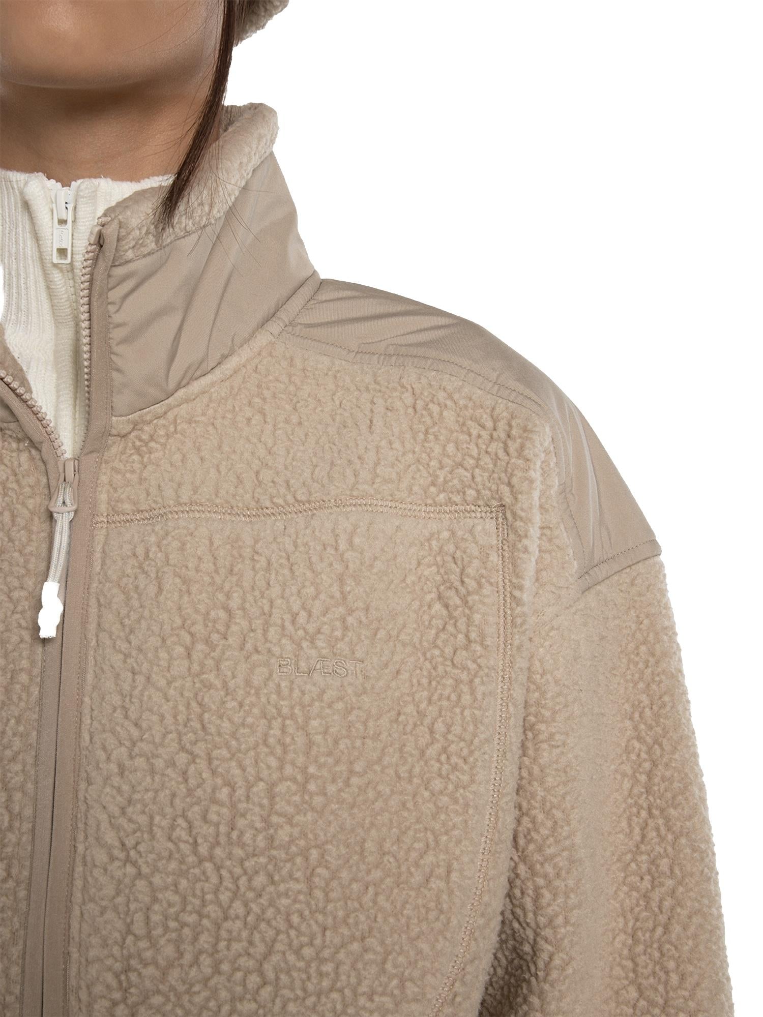 Blæst Skåla Polartec Jacket Jakke Beige - modostore.no