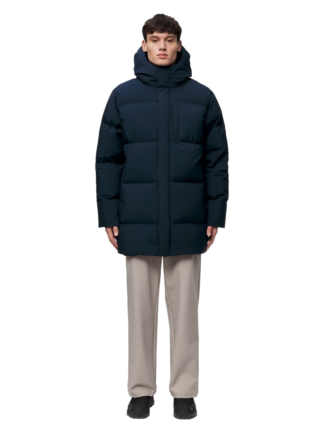 Blæst Ulla Down Jacket Dark Navy Jakke Navy - modostore.no