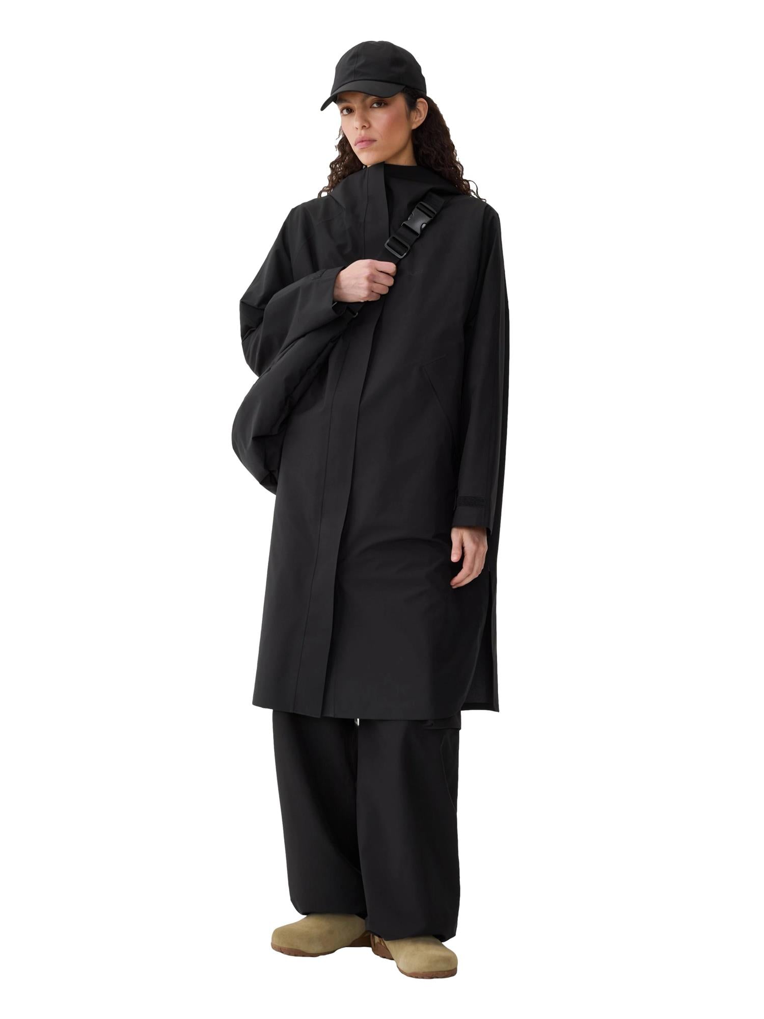 Blæst Vangen Coat Black Jakke Sort - modostore.no