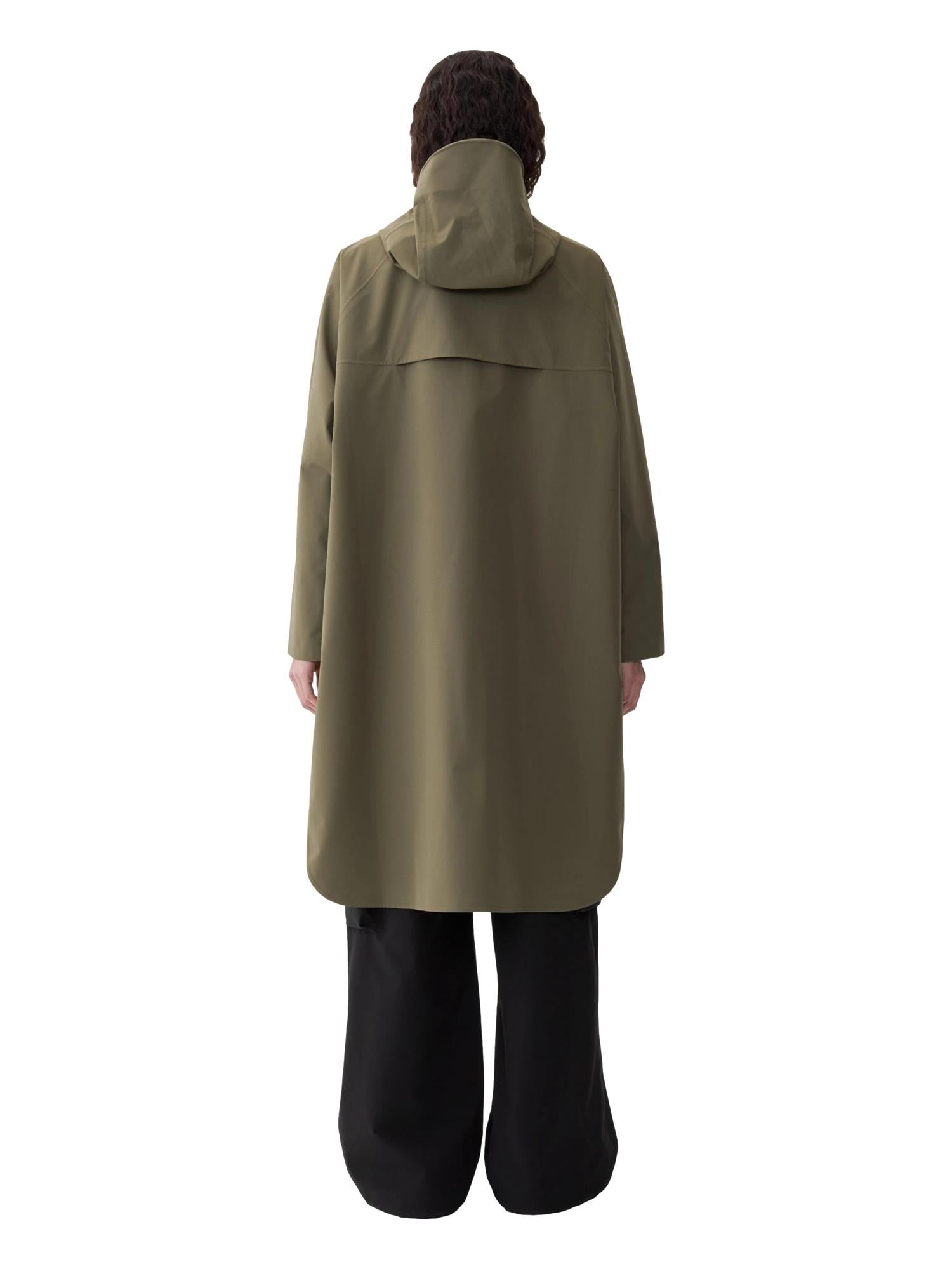 Blæst Vangen Coat Grape Leaf Jakke Oliven - modostore.no