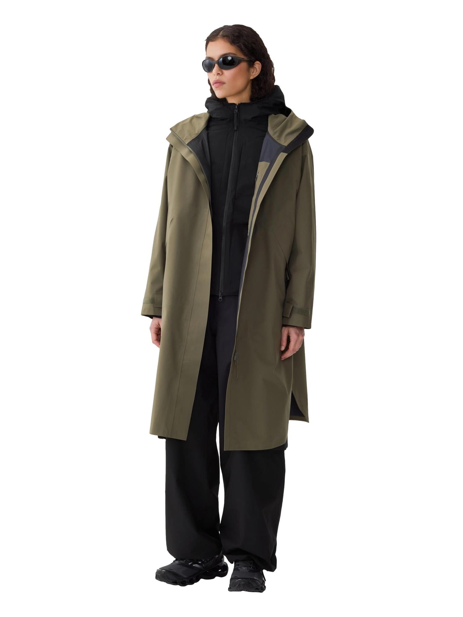 Blæst Vangen Coat Grape Leaf Jakke Oliven - modostore.no