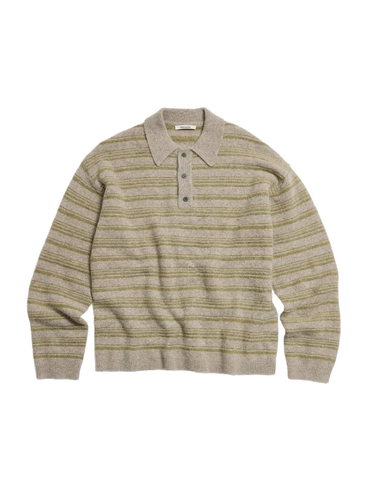 Holzweiler Ollie Wool Polo Genser Lysebrun