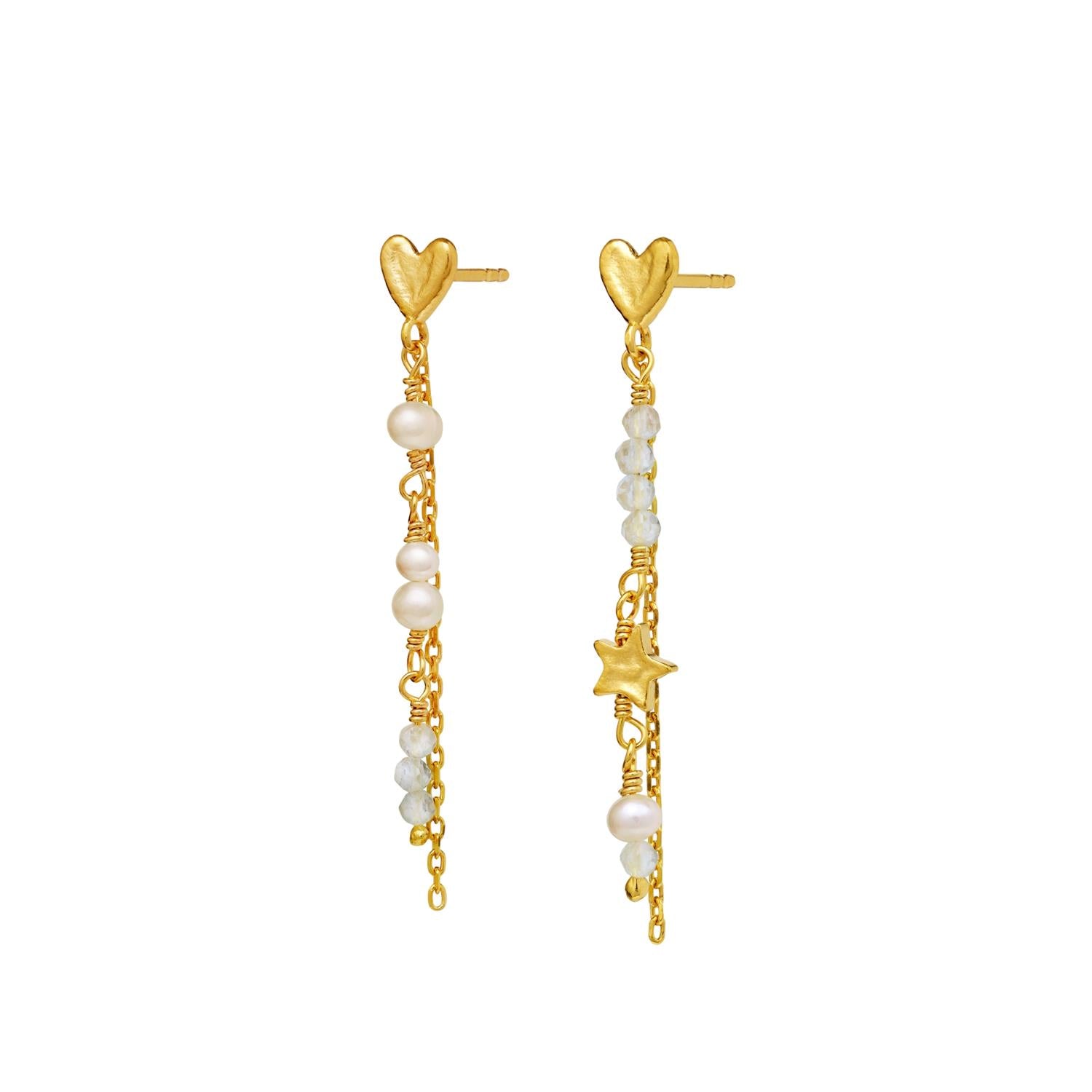 Maanesten Silma Earrings Øredobber Gull