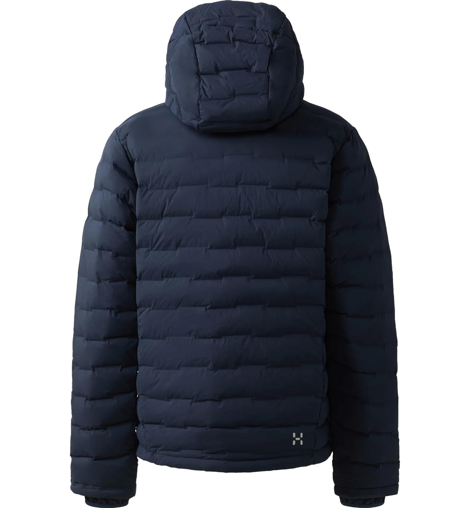 Haglöfs Spitz Down Hood Men Jakke Mørkeblå - modostore.no