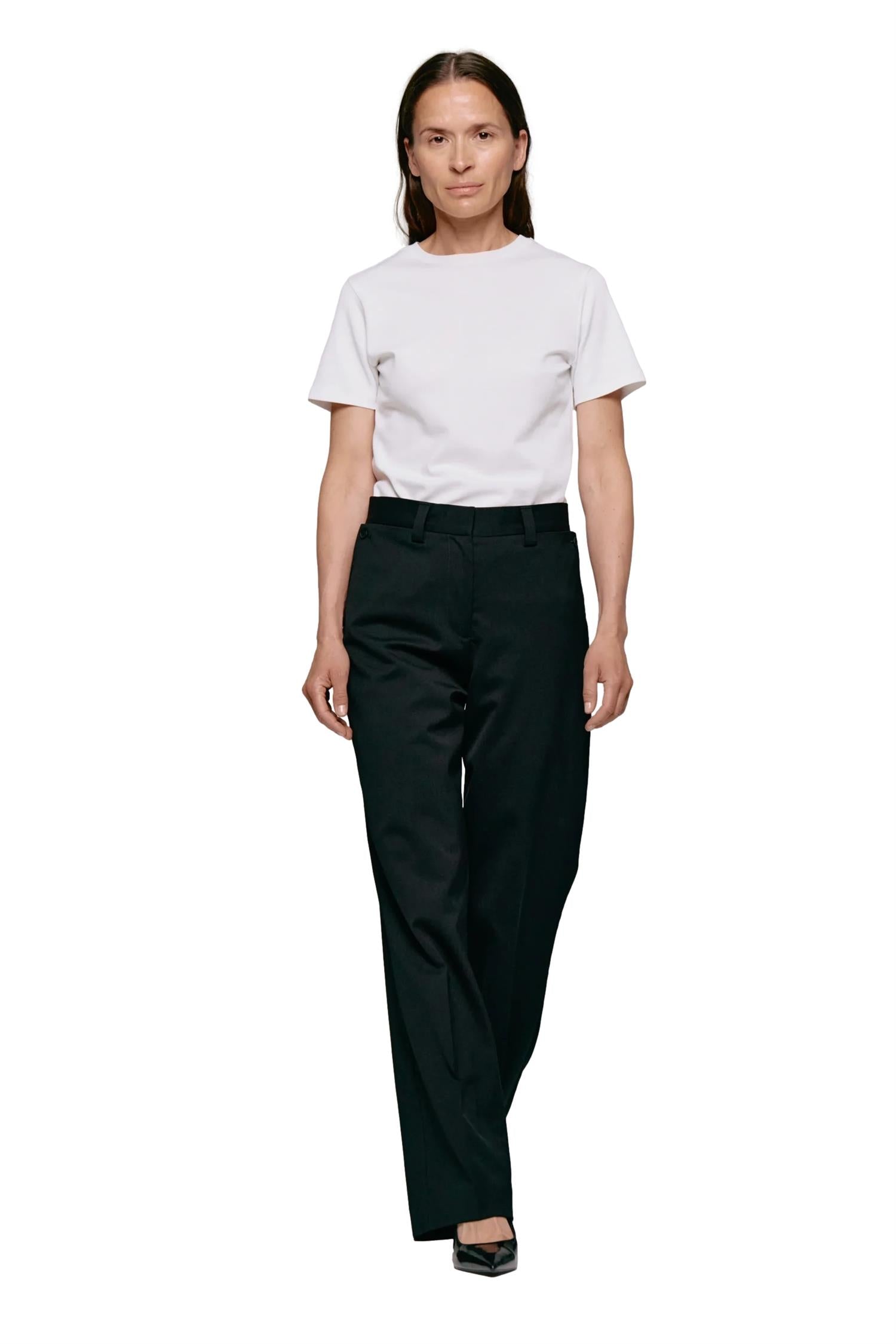 Julie Josephine Agnes Tee T-shirt Hvit - modostore.no