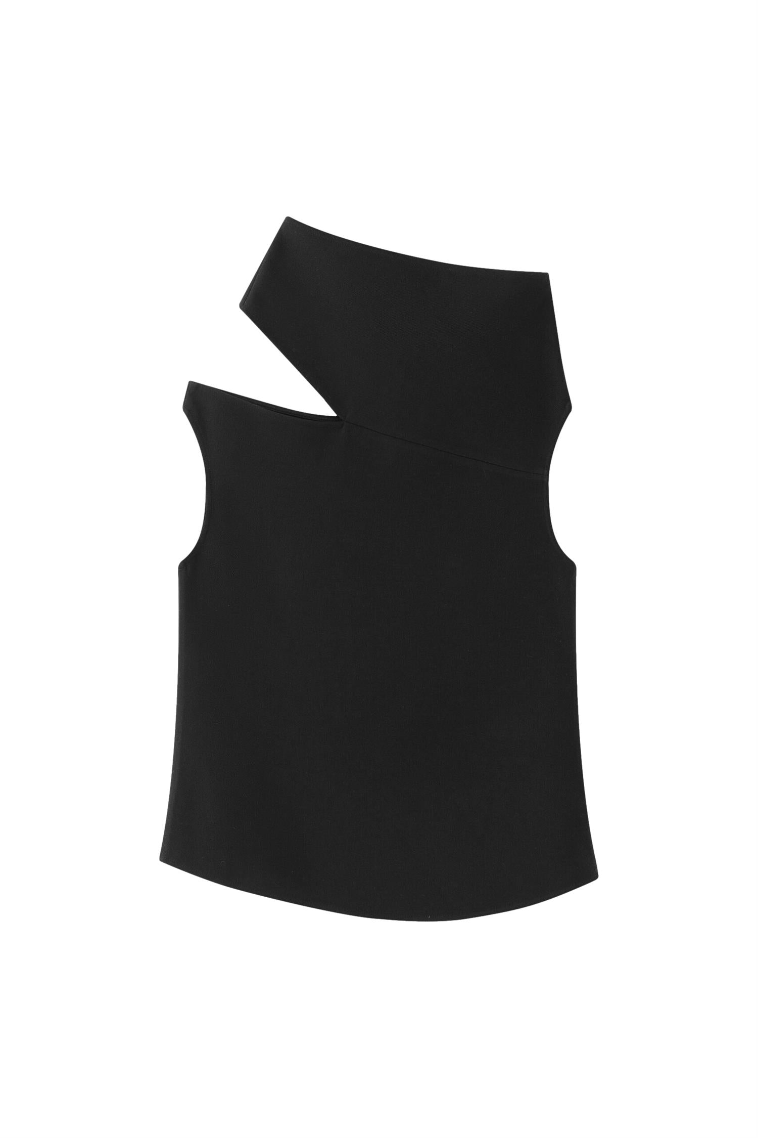 Viktoria Chan Jaya cut out top Topp Sort - modostore.no