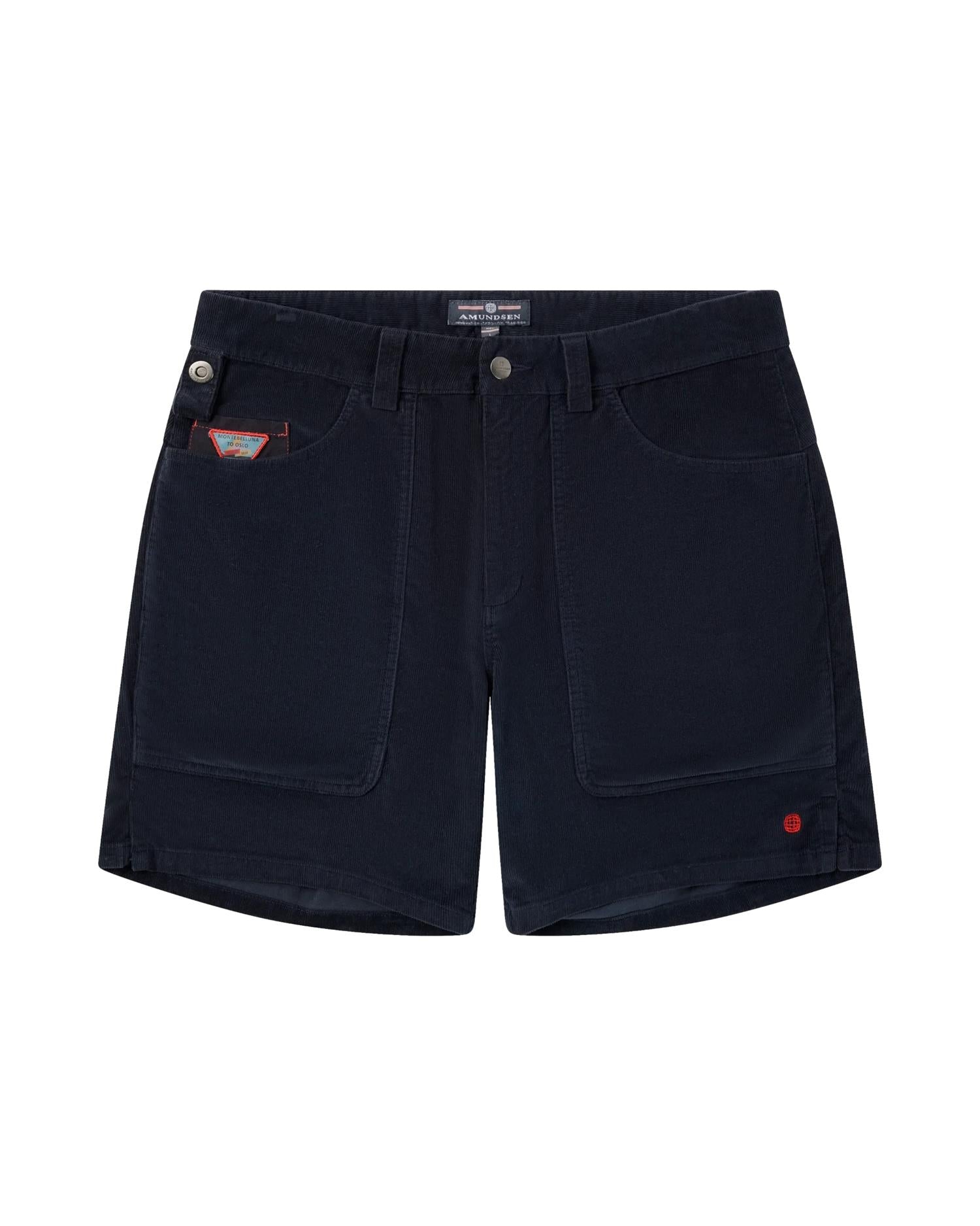 Amundsen 7Incher Concrd G.Dyed Shorts Mens Shorts Navy