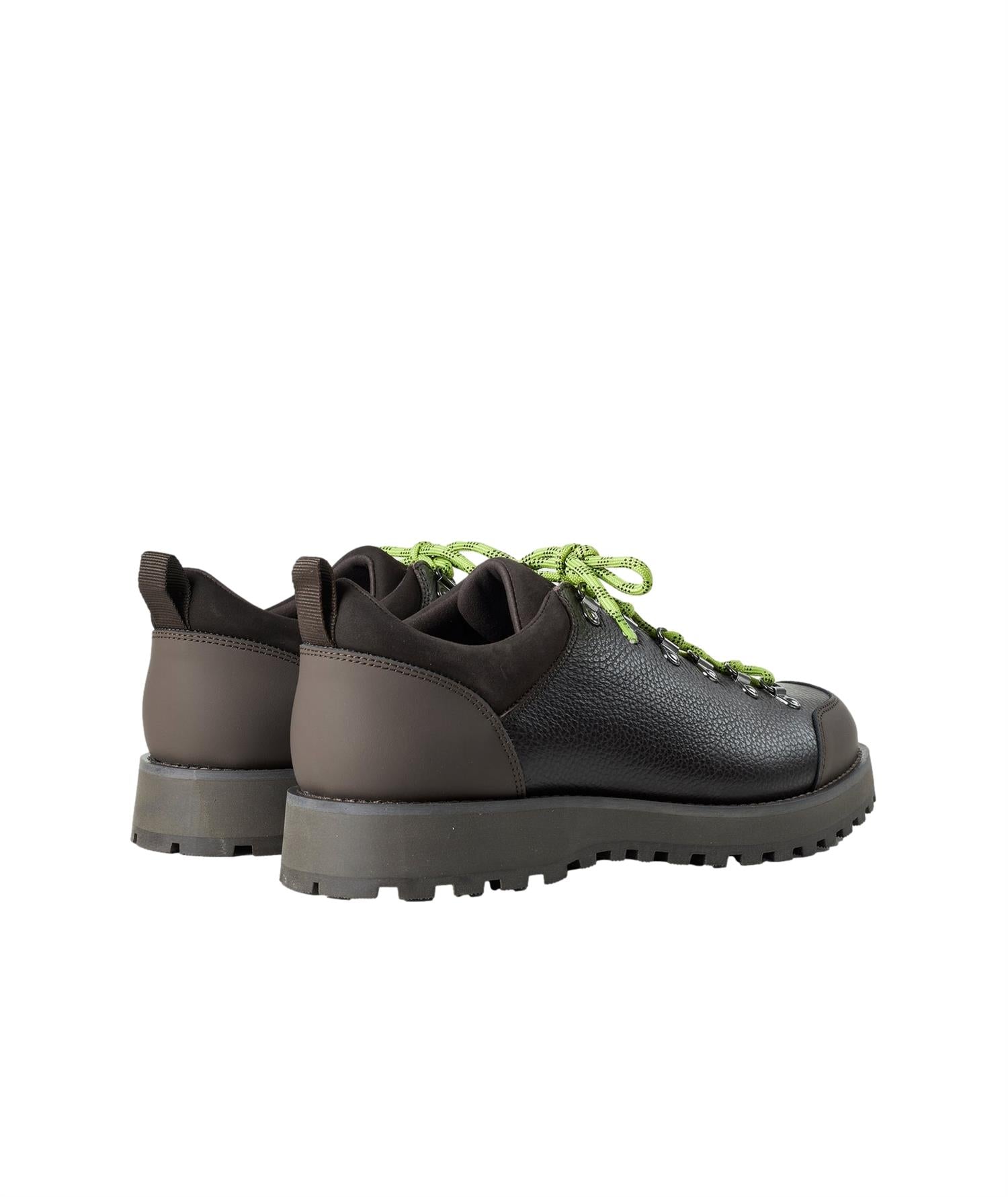 Garment Project Dune Low Brown Tumbled Leather Sko Brun