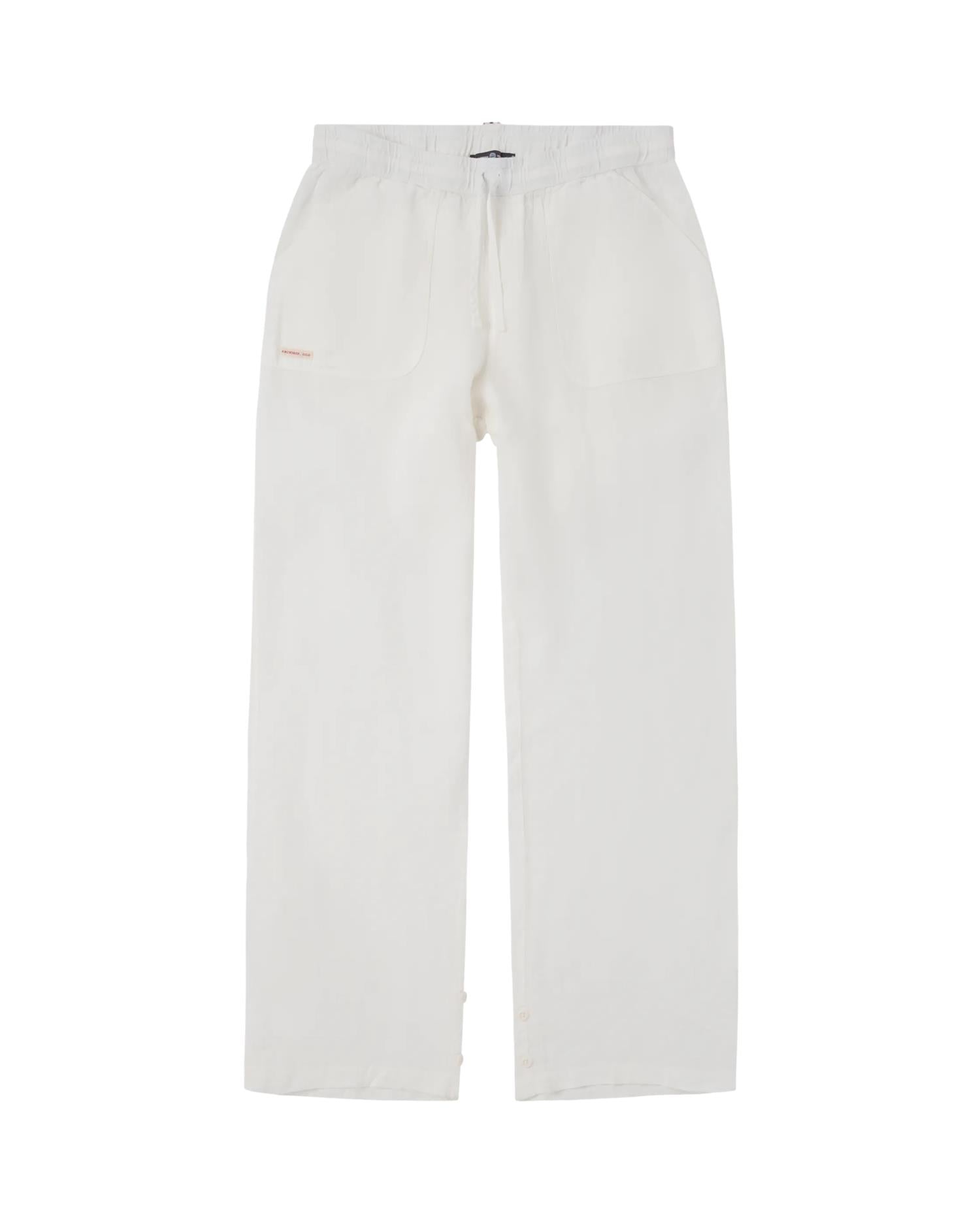 Amundsen Safari Linen Pants Womens Bukse Hvit