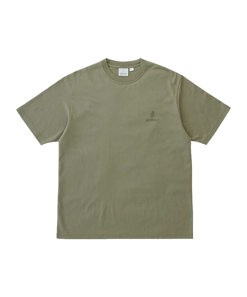 Gramicci ONE POINT LOGO TEE T-shirt Khaki - modostore.no