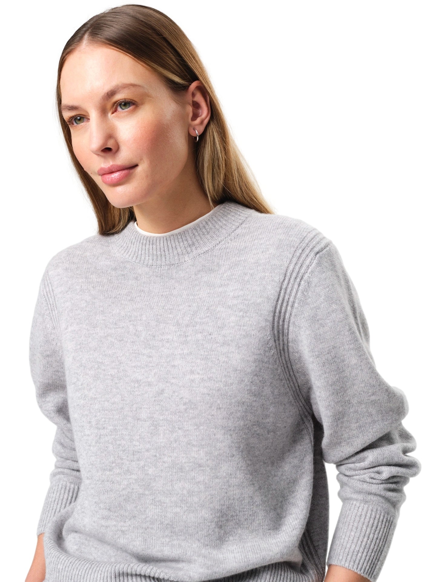 Julie Josephine Alma Sweater Genser Grå