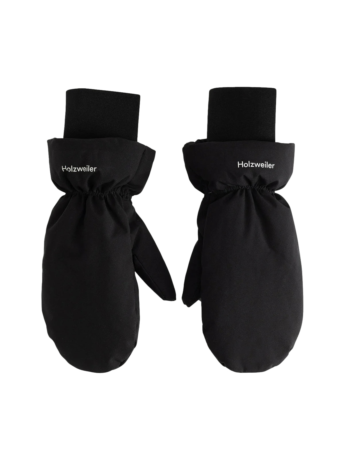 Holzweiler Slogen Bubble Mittens Votter Sort - modostore.no