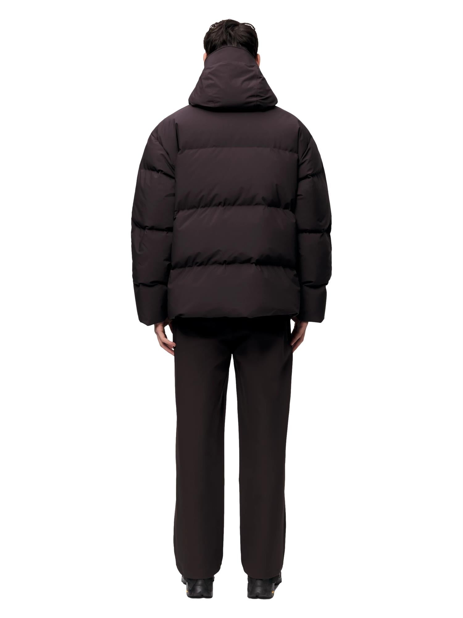 Blæst Grotli Down Jacket Brown Soil Jakke Mørkebrun