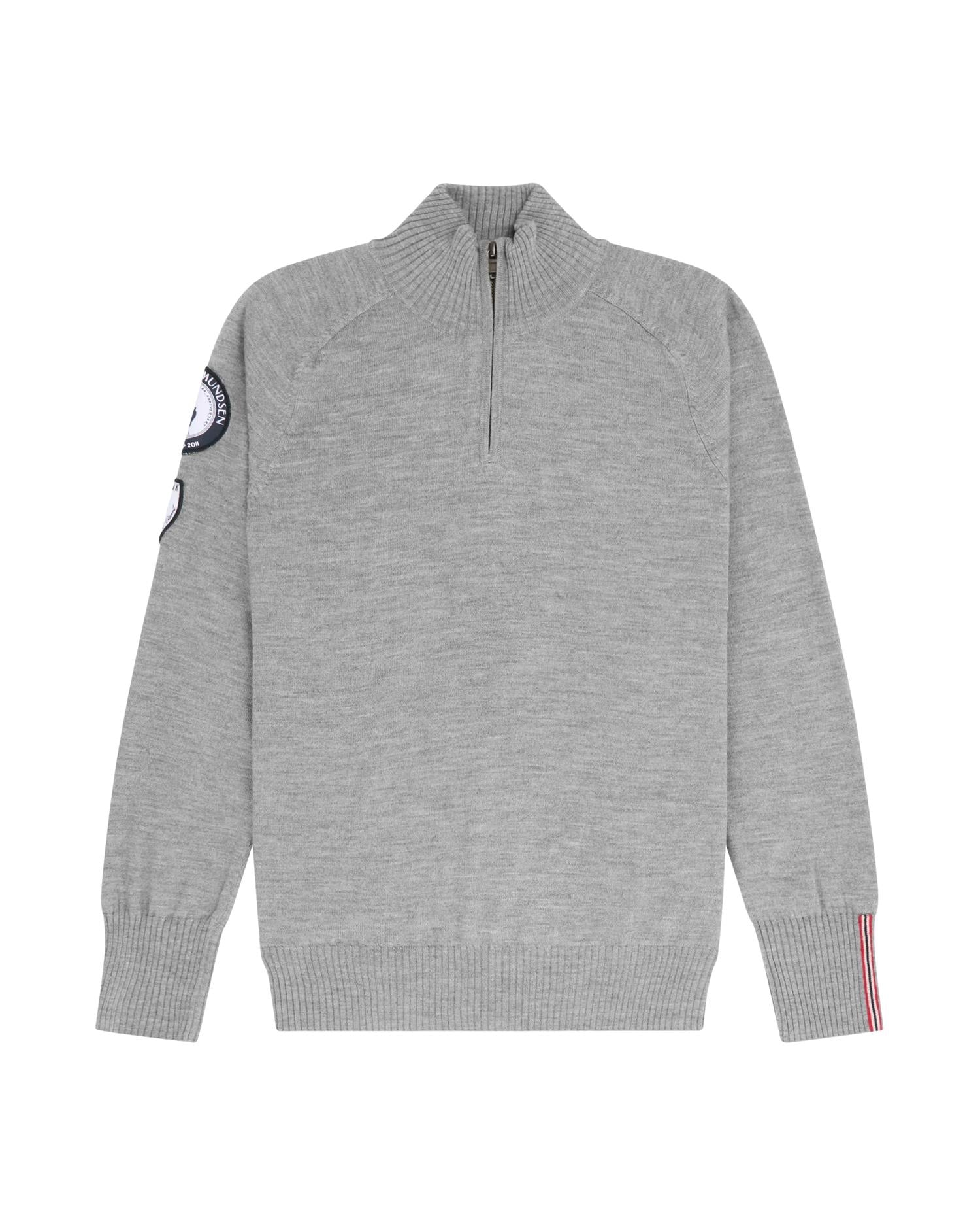 Amundsen Peak Half Zip Womens Genser Grå