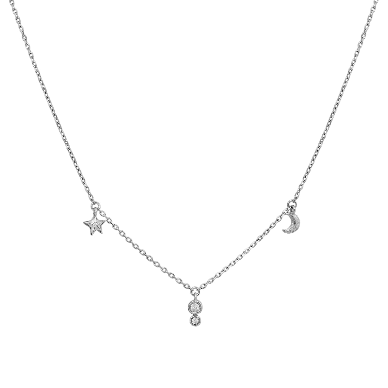 Maanesten Emily Necklace Smykke Sølv