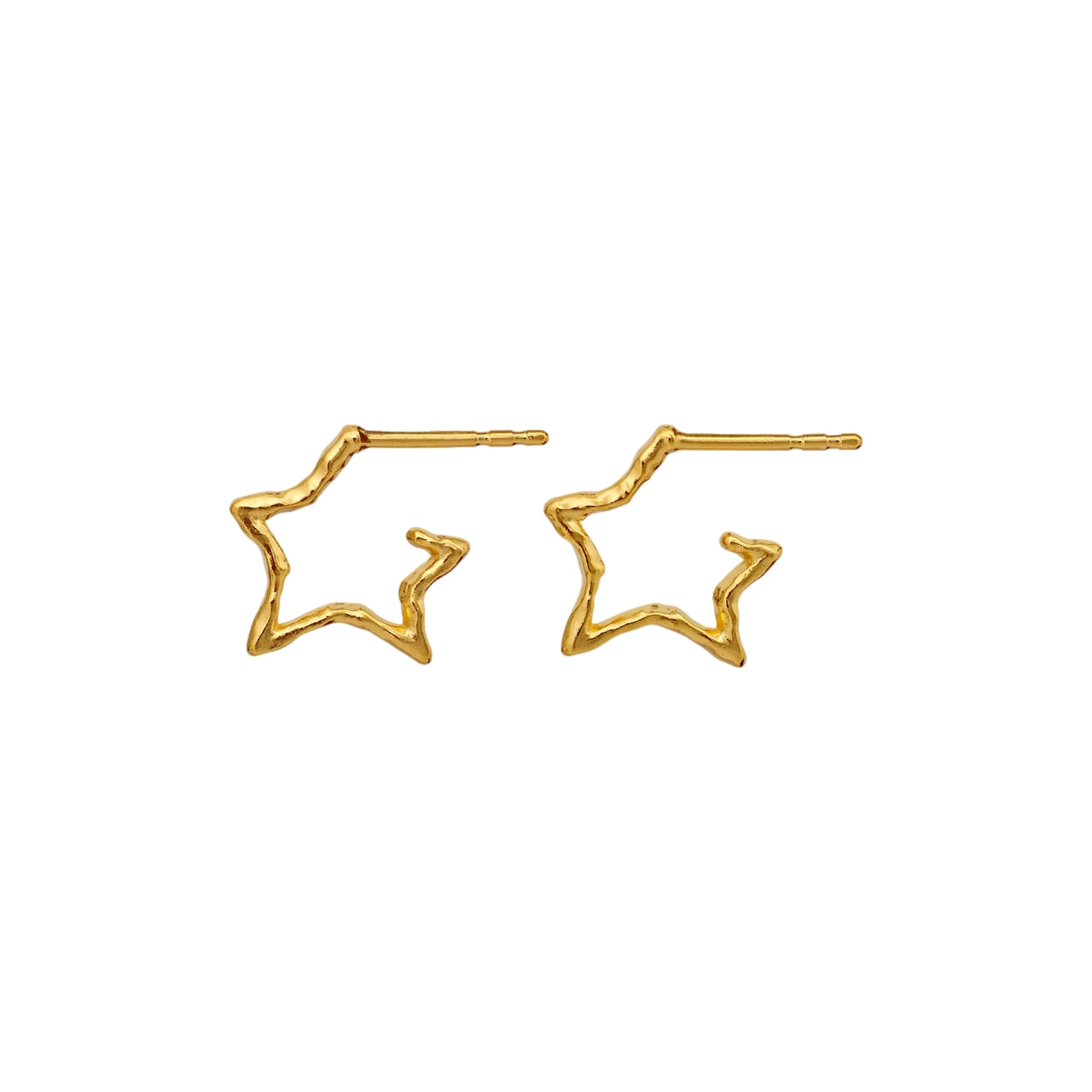 Maanesten Zara Earrings Øredobber Gull
