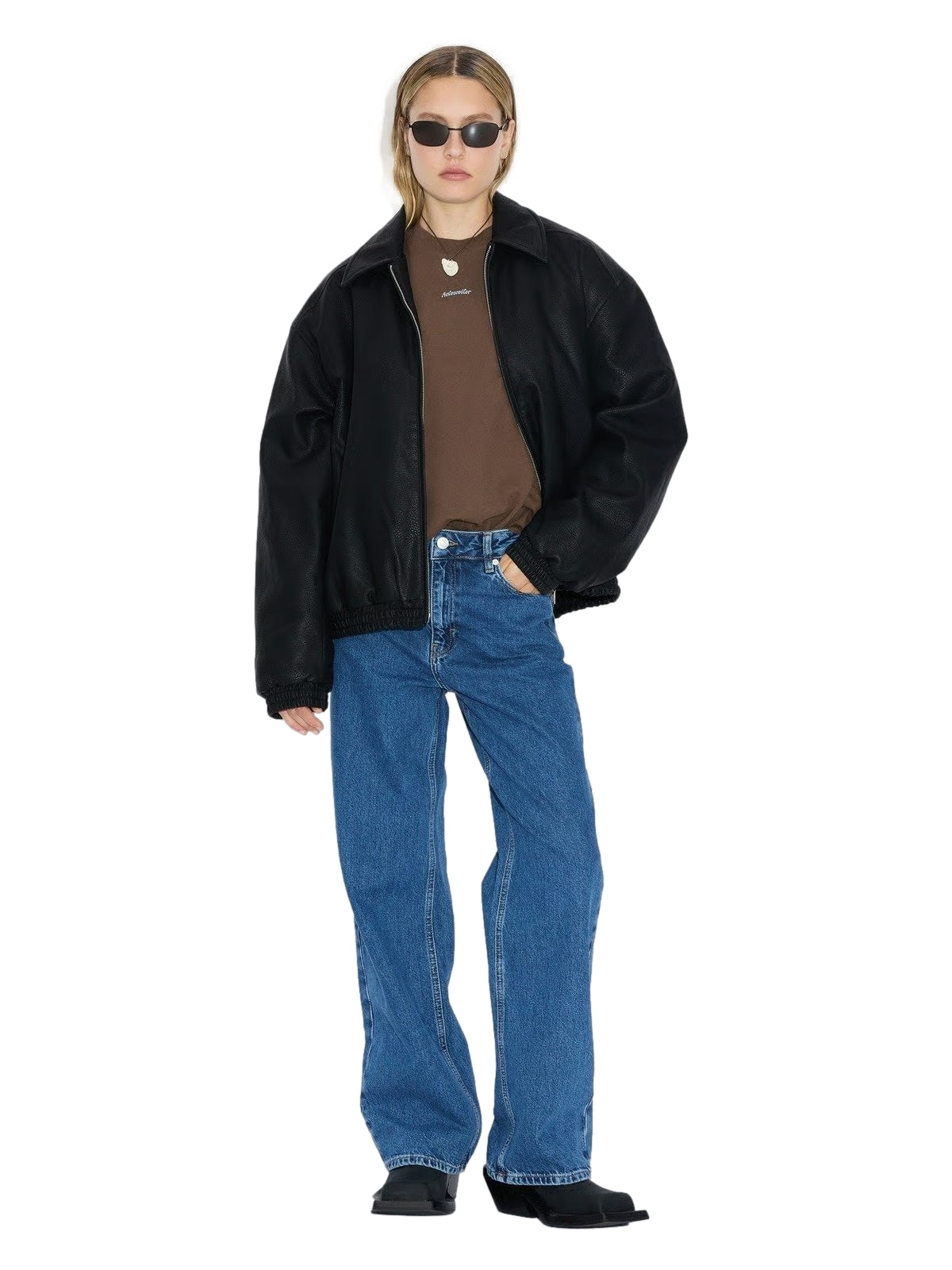 Holzweiler W Wide Jeans Jeans Blå - modostore.no