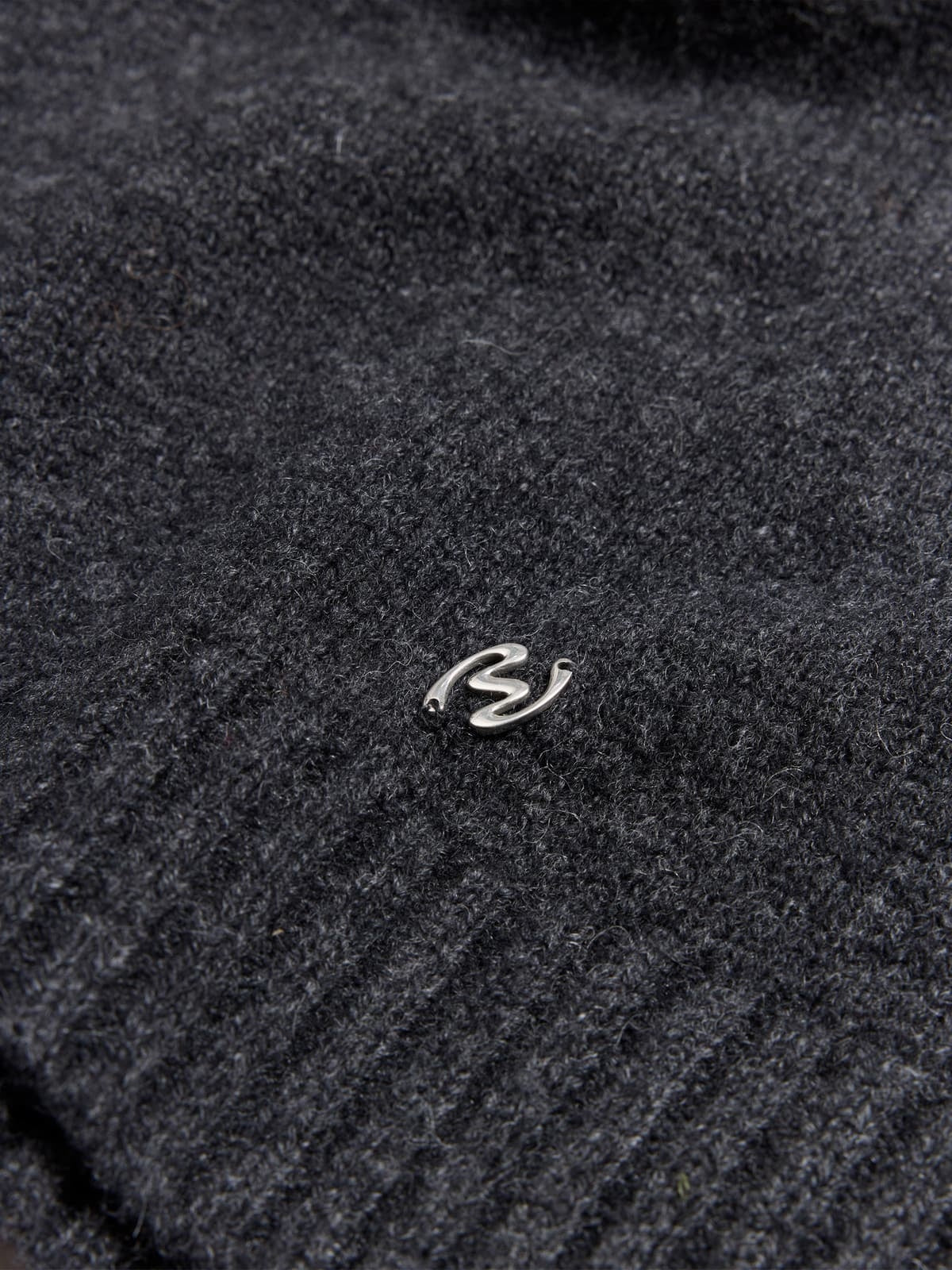 Holzweiler Andreas Crewneck Sweater Genser Mørkegrå