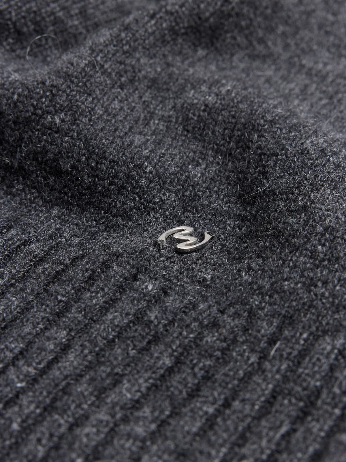 Holzweiler Andreas Half-Zip Sweater Genser Mørkegrå