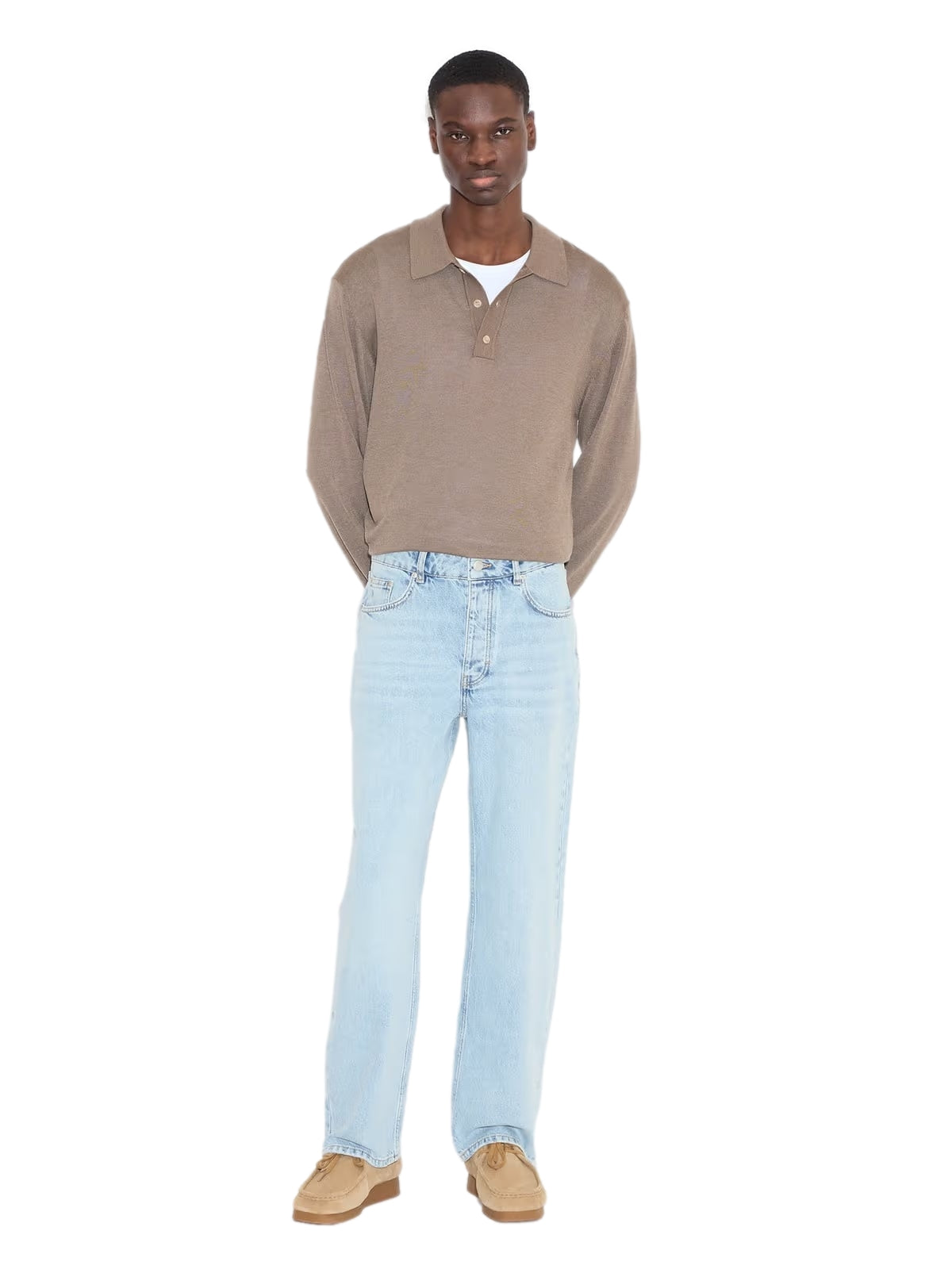 Holzweiler M Straight Jeans Jeans Lyseblå - modostore.no