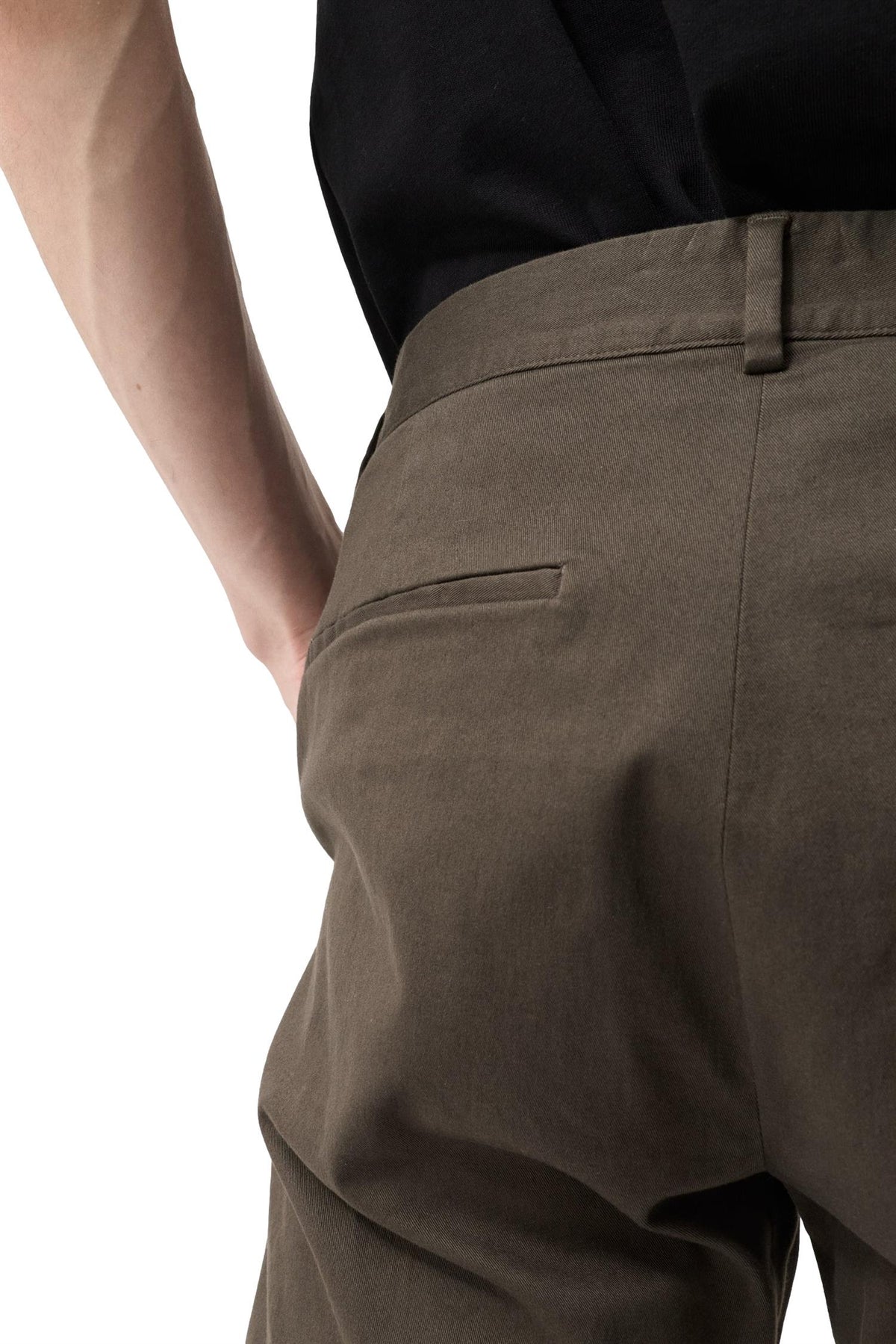 Livid Fuller Chino Bukse Brungrønn