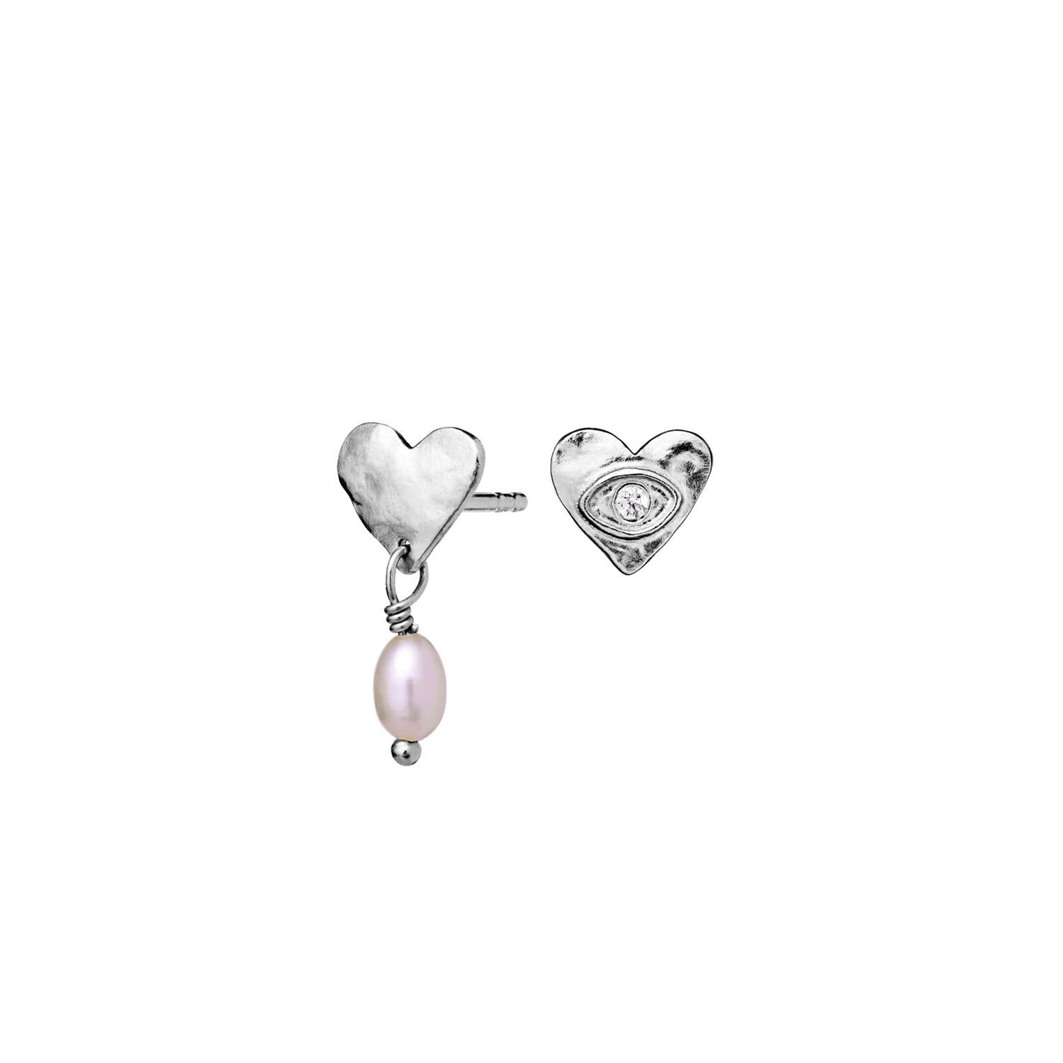 Maanesten Vesta earrings Øredobber Sølv - modostore.no