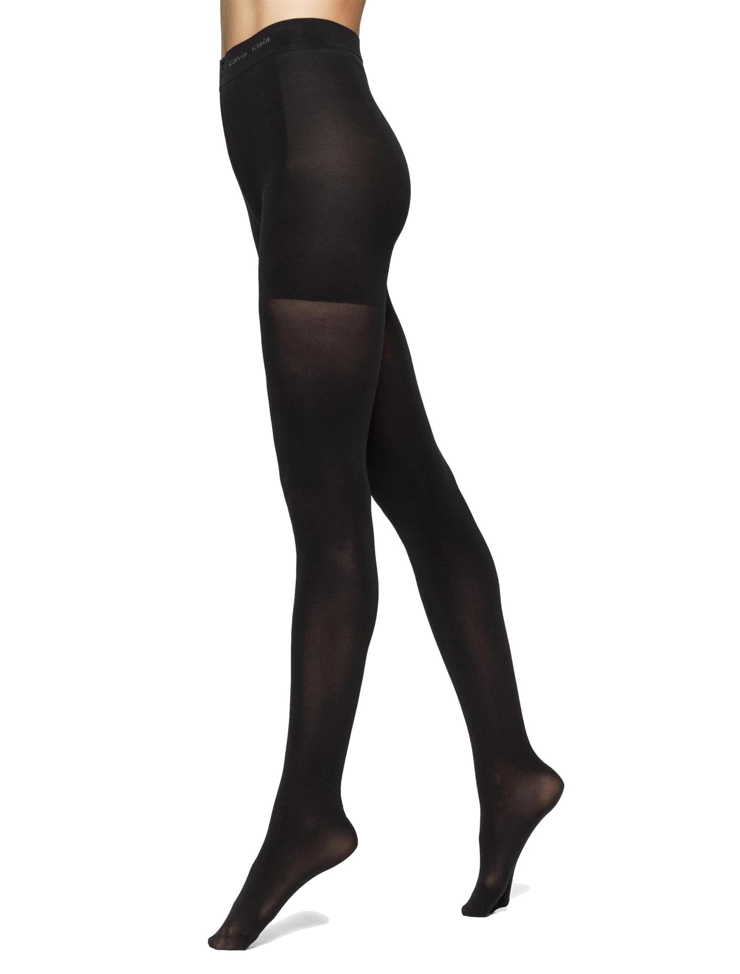 Calvin Klein Underwear CK UltraFit Opaque 80den Strømpebukse Sort - modostore.no