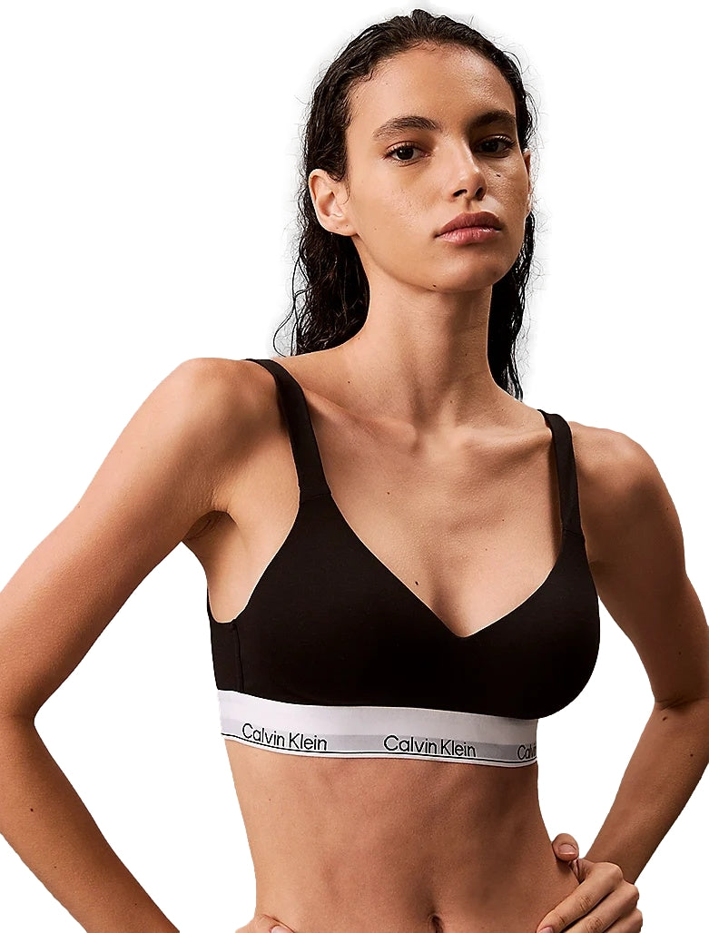 Calvin Klein Underwear Lift Bralette ( Rolling Change) Undertøy Sort - modostore.no