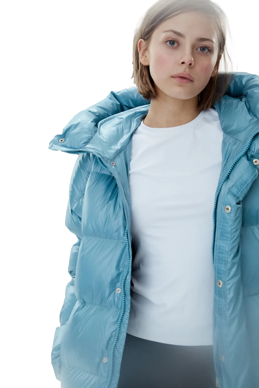 CAYA Ginny Light Blue Jakke Turkis - modostore.no