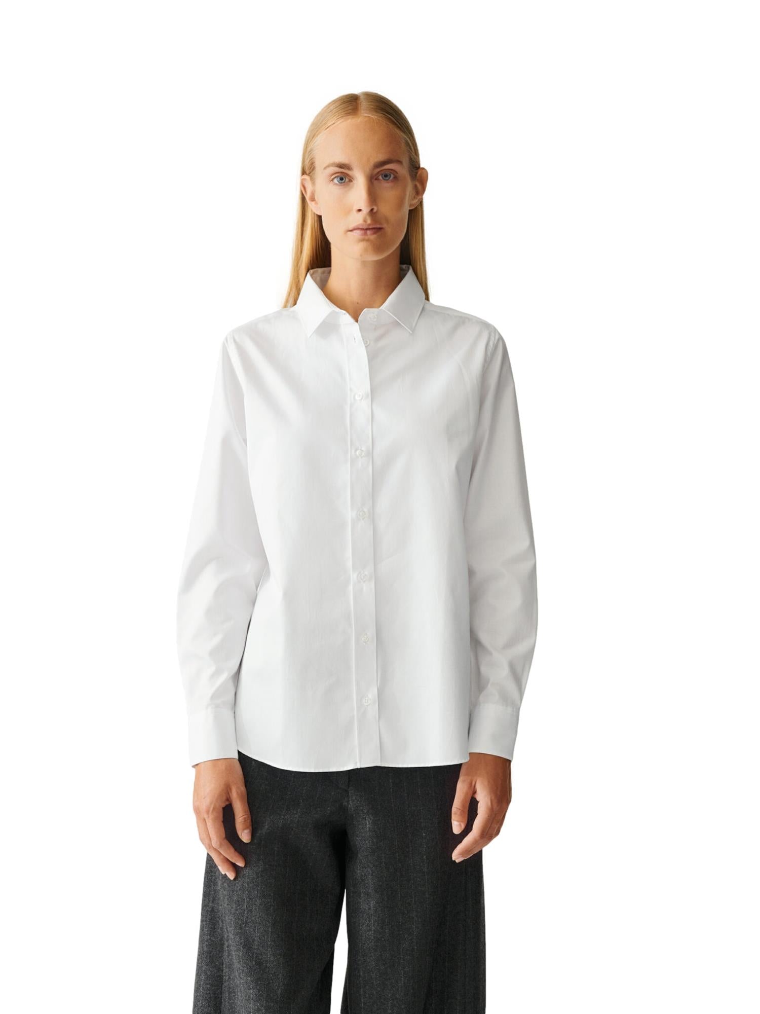 Julie Josephine Classic Shirt Skjorte Hvit