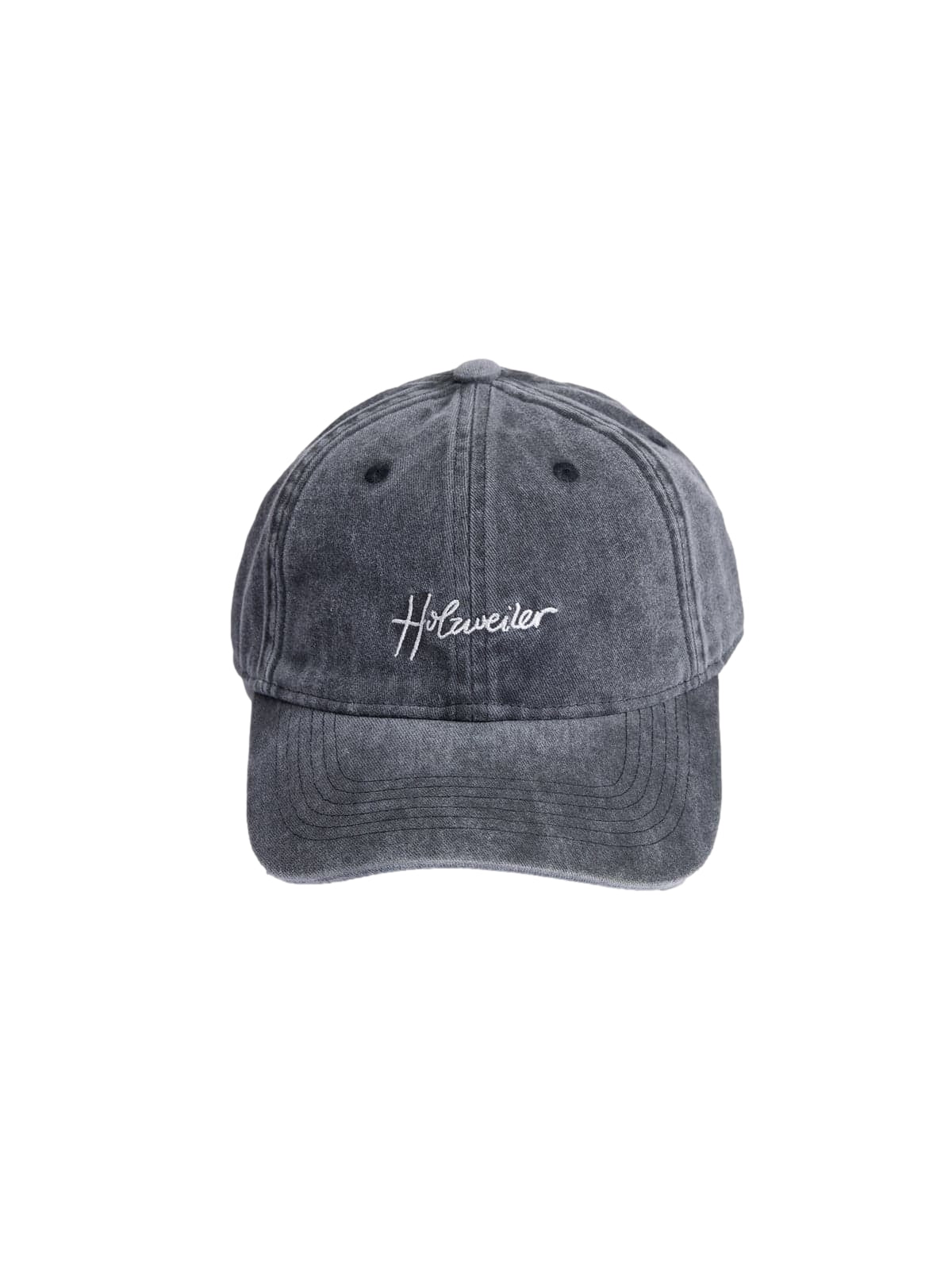 Holzweiler Tucker Logo Cap Caps Vasket Sort