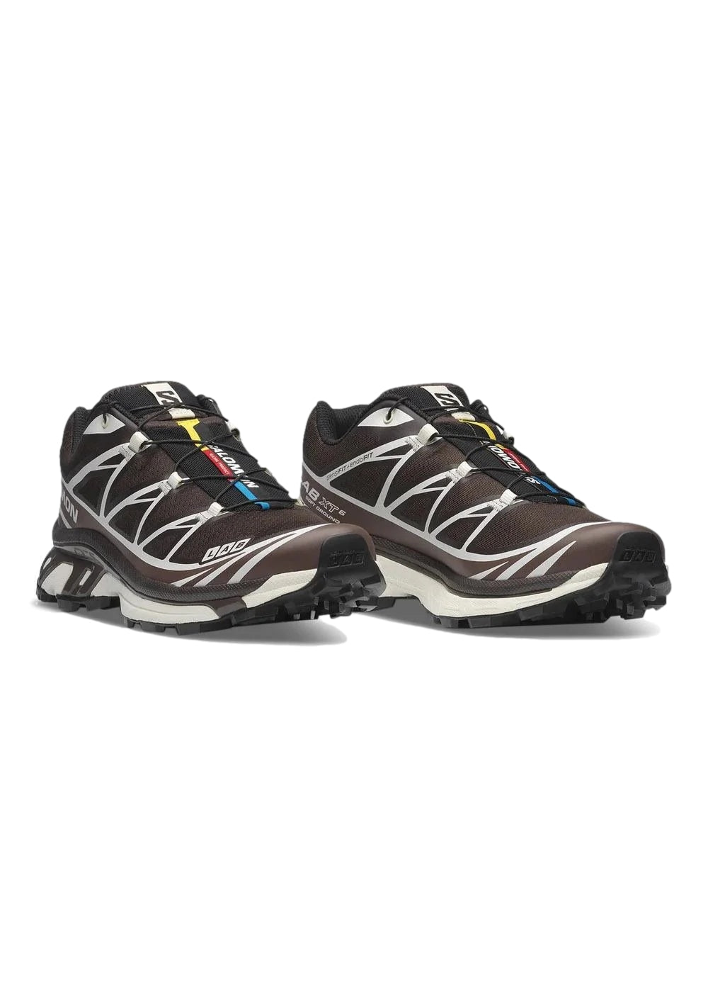 Salomon XT-6 Black Coffee/French Roast/Vanila Sko Mørkebrun - modostore.no