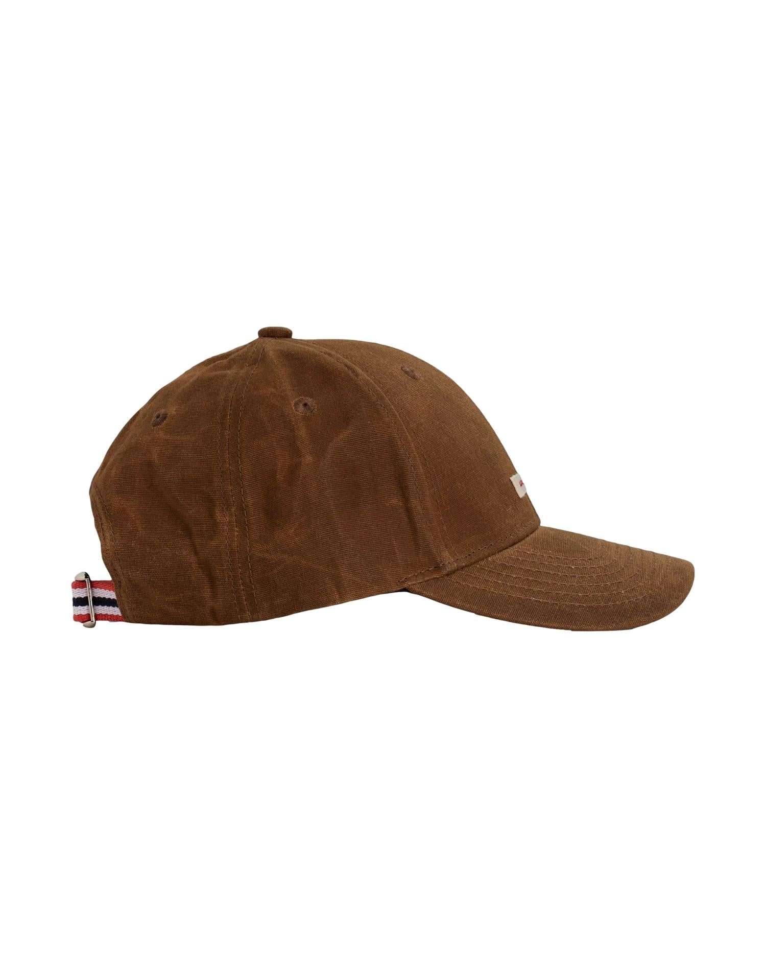 Amundsen Waxed Cotton Cap Caps Brun