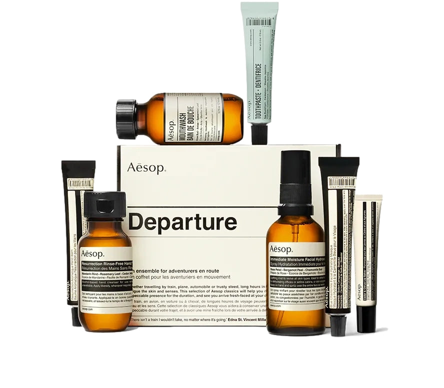 Aesop Departure Travel Kit 2 Håndsåpe Gjennomsiktig - modostore.no