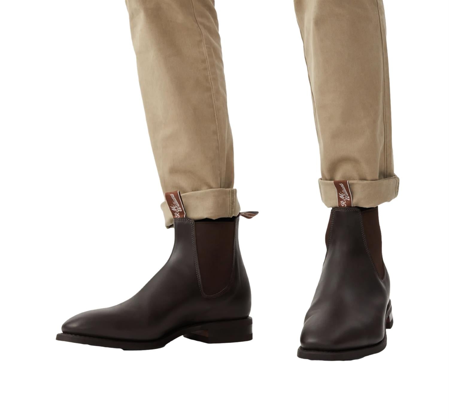 R.M. Williams Comfort Craftsman Boot Yearling Chestnut Boots Mørkebrun