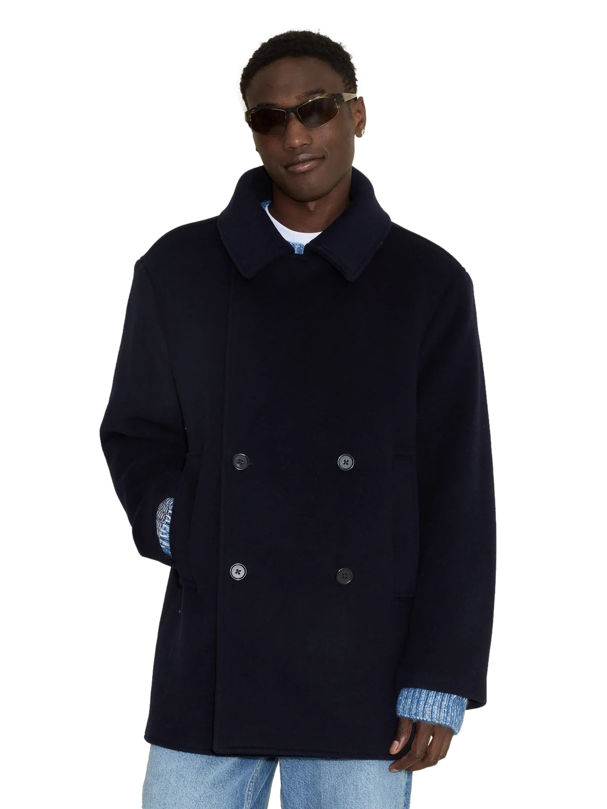 Holzweiler Mata Peacoat Jakke Navy - modostore.no